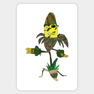 Commando Corn Sticker